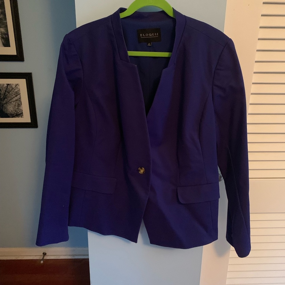 Royal Blue Eloquii Blazer